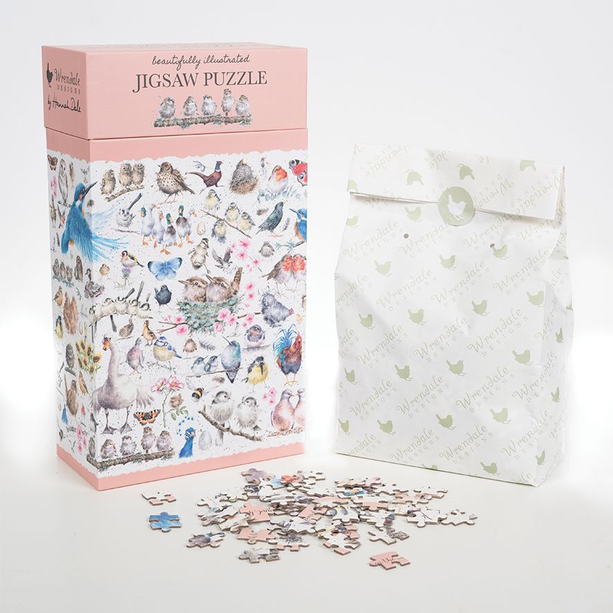 Wrendale Designs- Puzzle Garden Birds