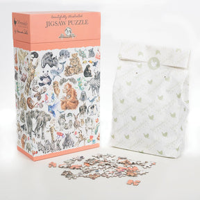 Wrendale Designs- Puzzle Zoology