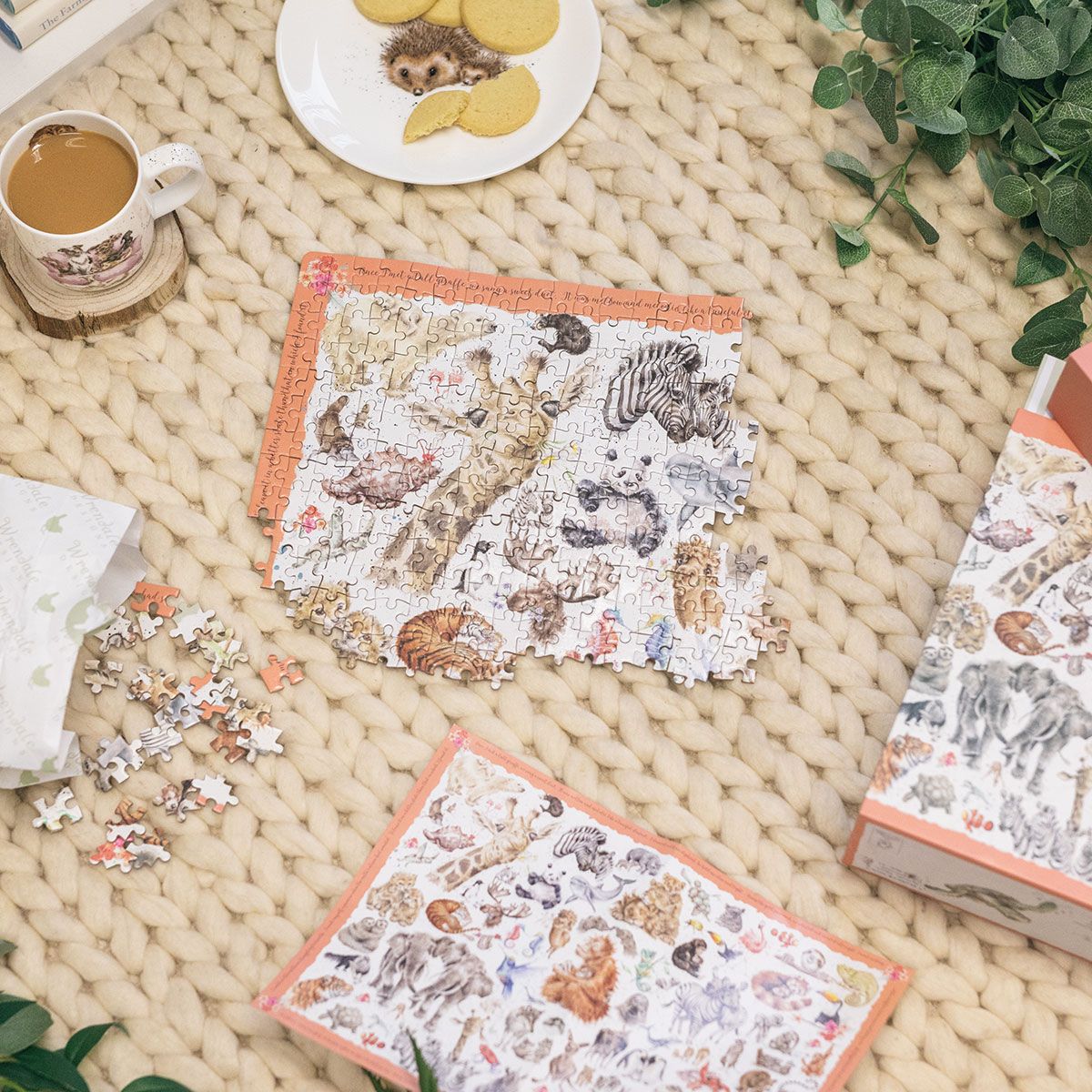 Wrendale Designs- Puzzle Zoology