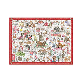 Wrendale Designs- Puzzle Country Set Christmas