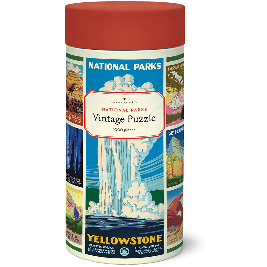 Cavallini & Co. - Puzzle National Parks Poster