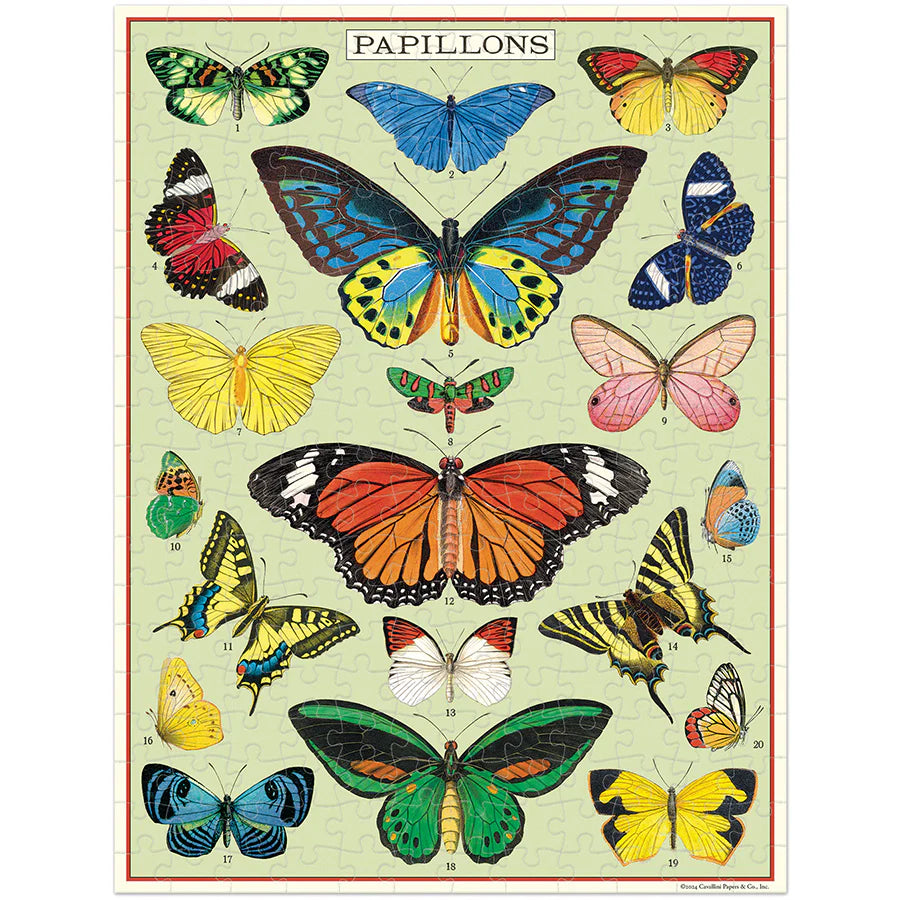 Cavallini & Co. - Puzzle Butterflies Mini