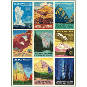 Cavallini & Co. - Puzzle National Parks Mini