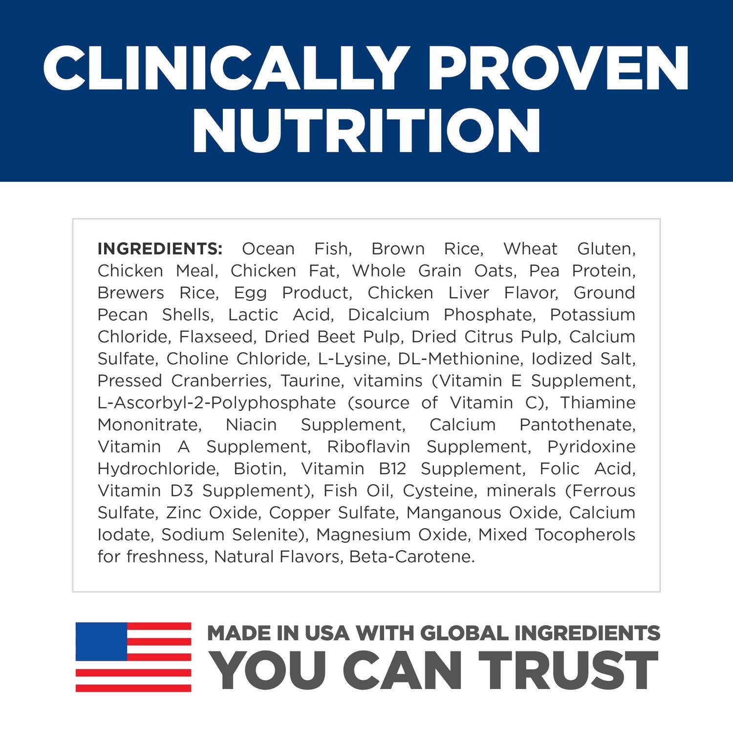 Hill's Science Diet - Kitten Ocean Fish & Brown Rice Cat Food Dry - Southern Agriculture 