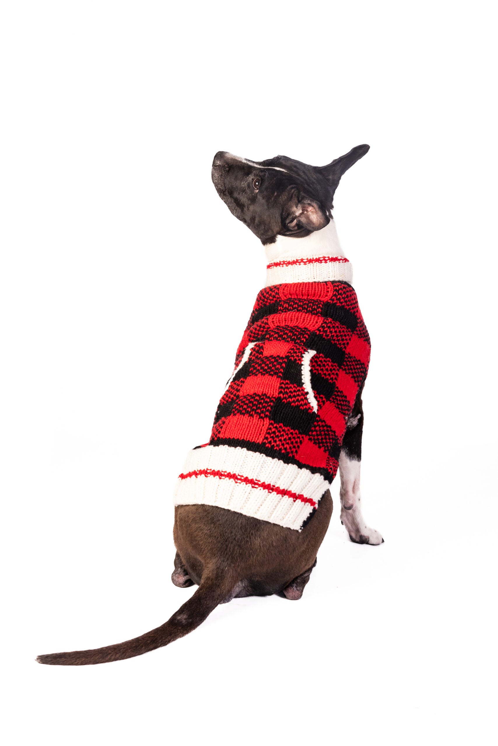 Chilly Dog - Dog Sweater Buffalo Plaid