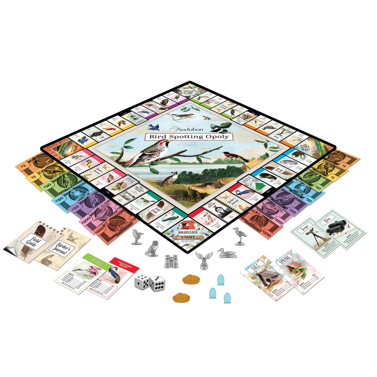 MasterPieces - Board Game Audubon Opoly