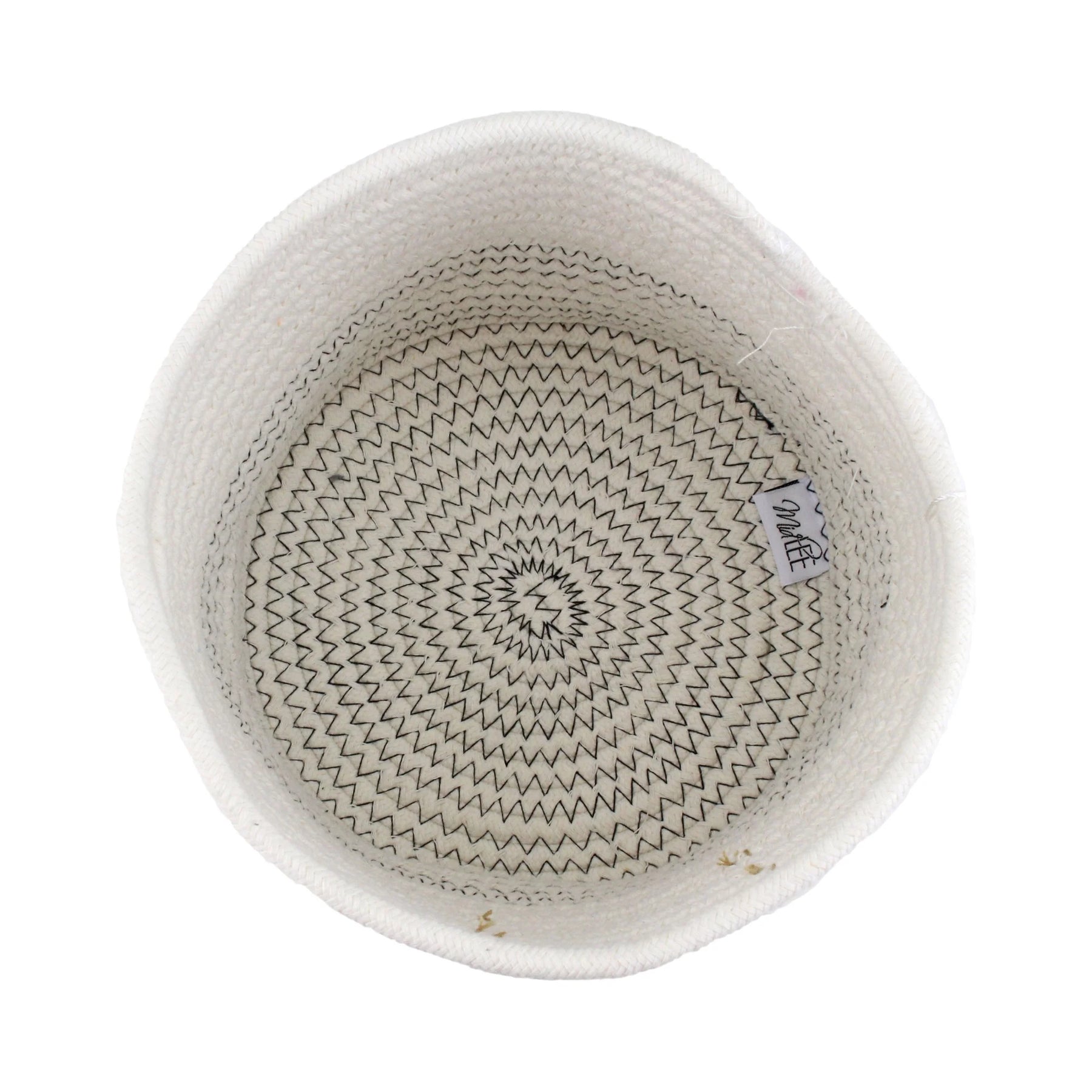 Midlee - Dog Toy Basket White
