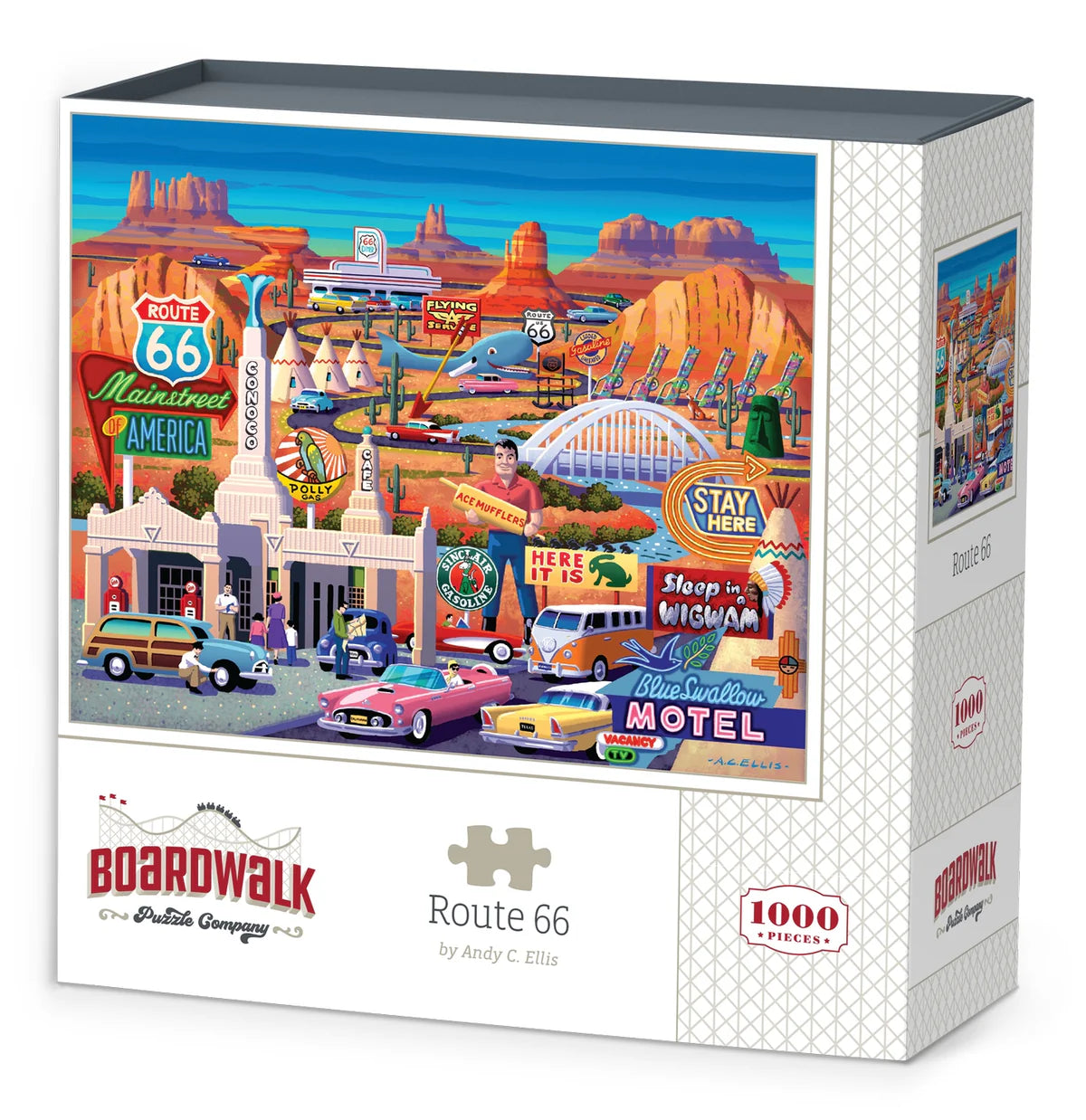 Boardwalk Puzzle Company - Puzzle Route 66