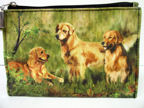 Best Friends By Ruth Maystead - Dog Zippered Pouch/Purse