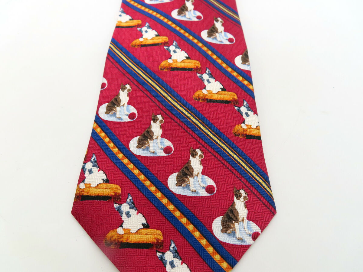 Best Friends By Ruth Maystead - Men's Dog Tie