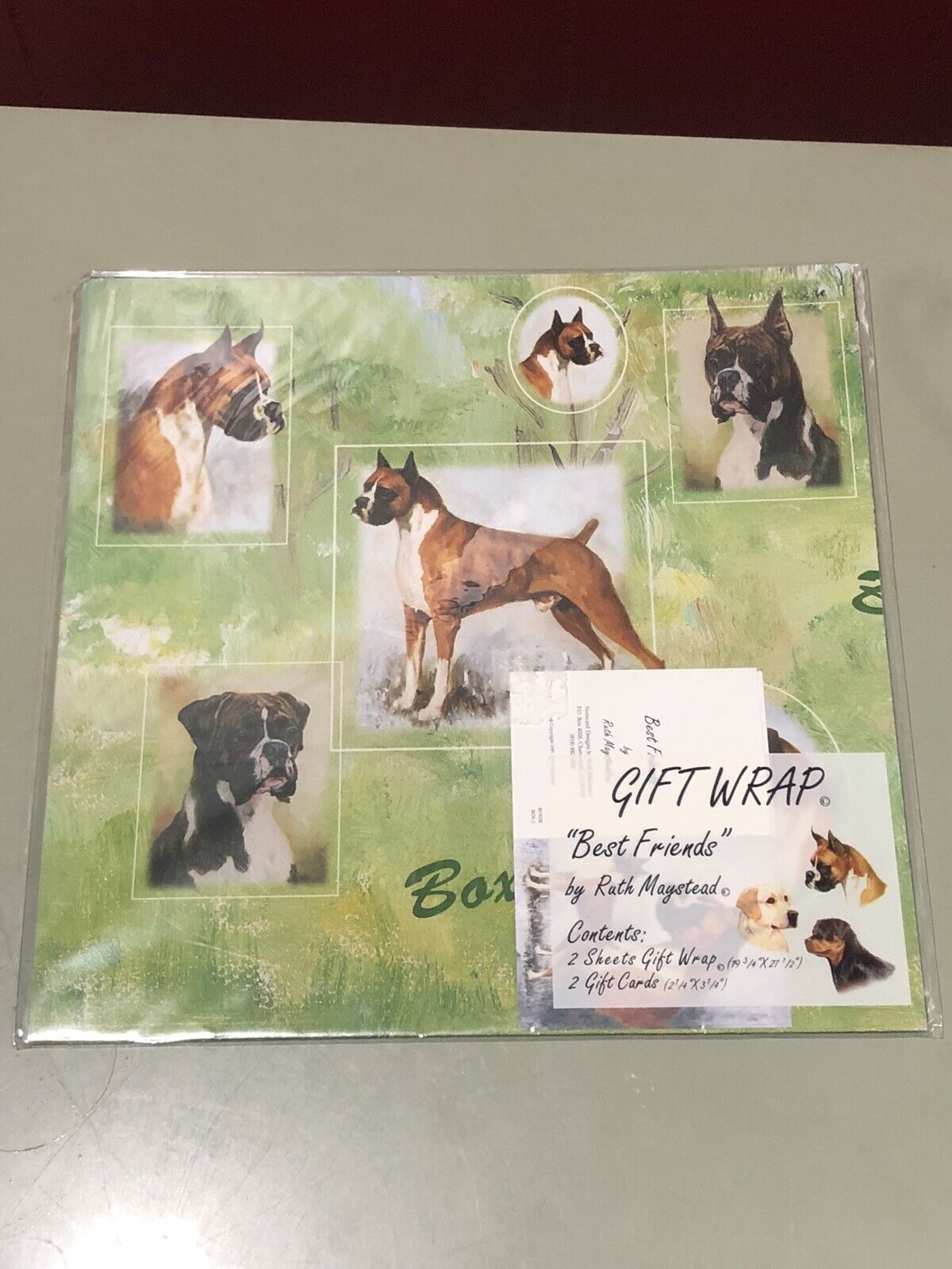 Best Friends By Ruth Maystead - Gift Wrap and Matching Cards