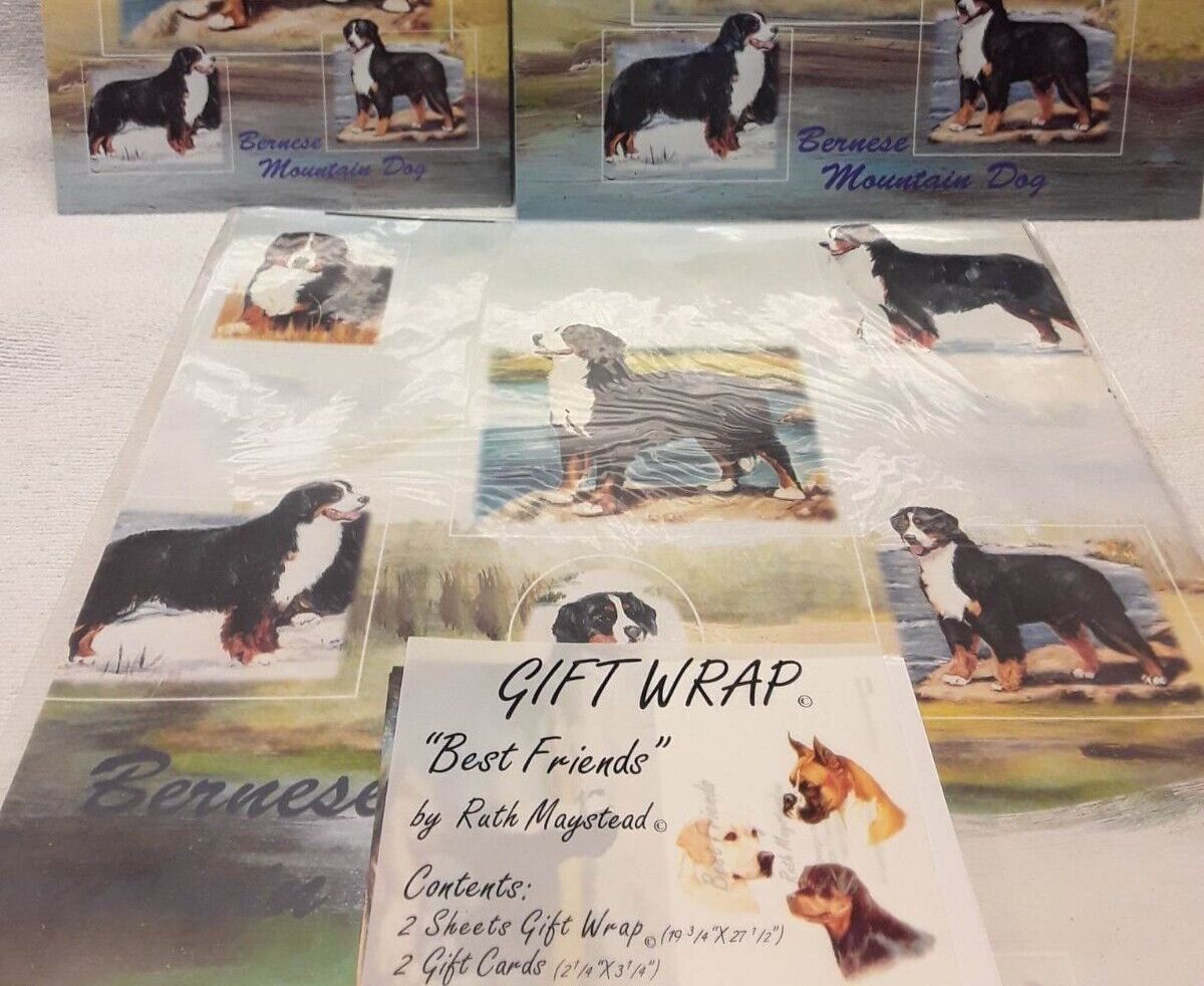 Best Friends By Ruth Maystead - Gift Wrap and Matching Cards