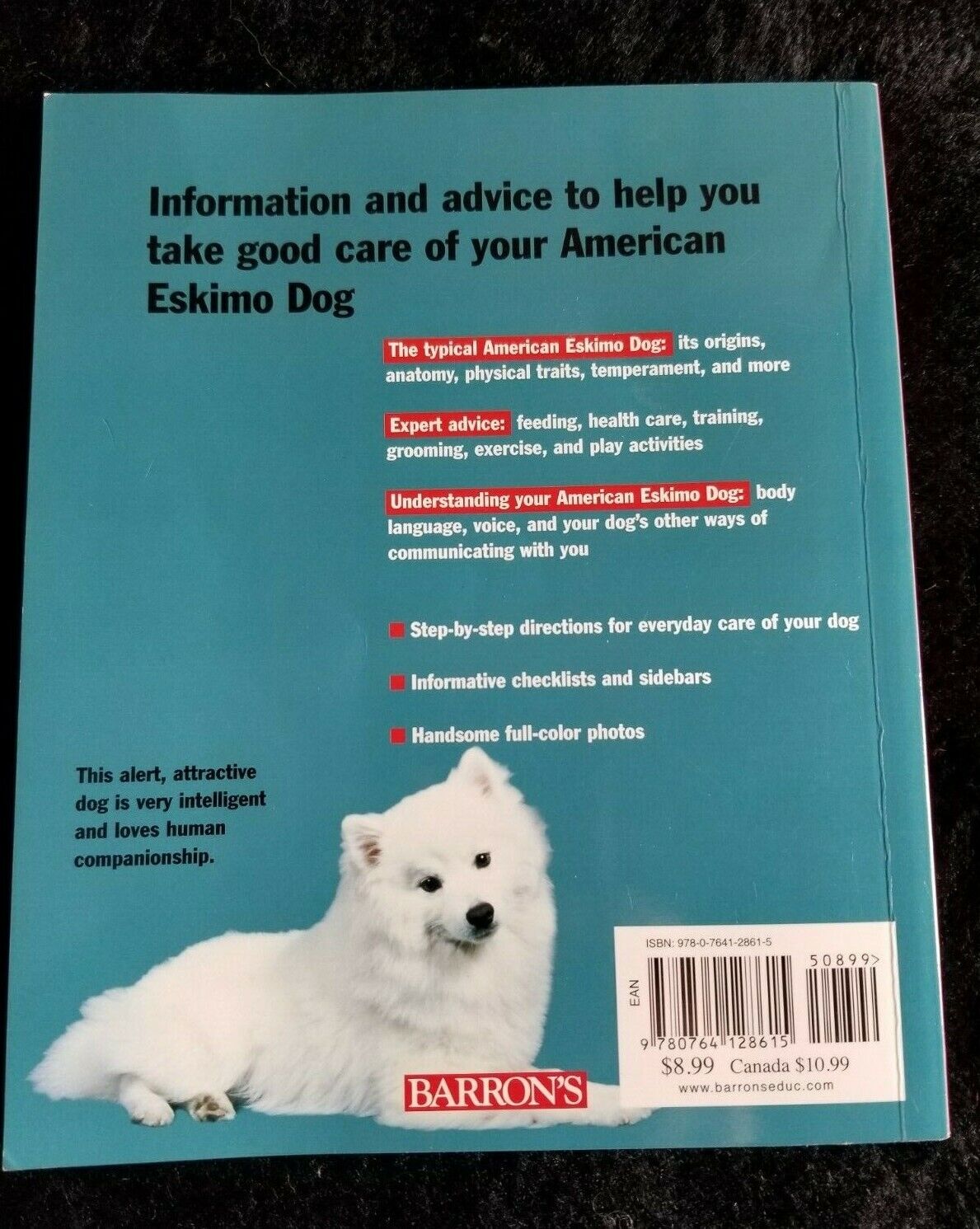 Barron's - American Eskimo Dogs Complete Pet Owner's Manual