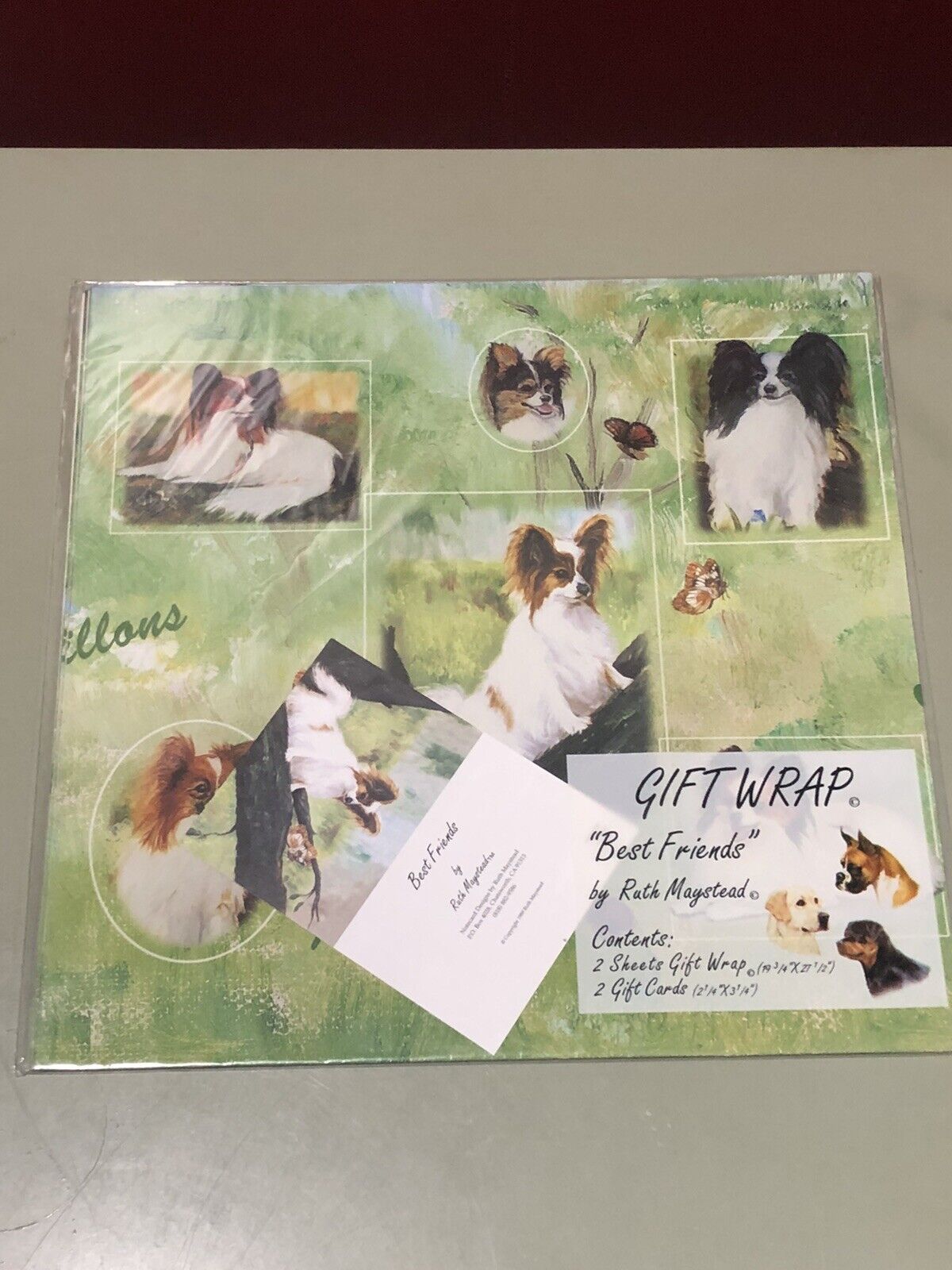 Best Friends By Ruth Maystead - Gift Wrap and Matching Cards