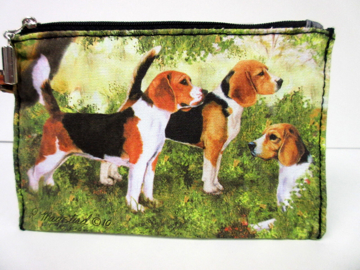 Best Friends By Ruth Maystead - Dog Zippered Pouch/Purse