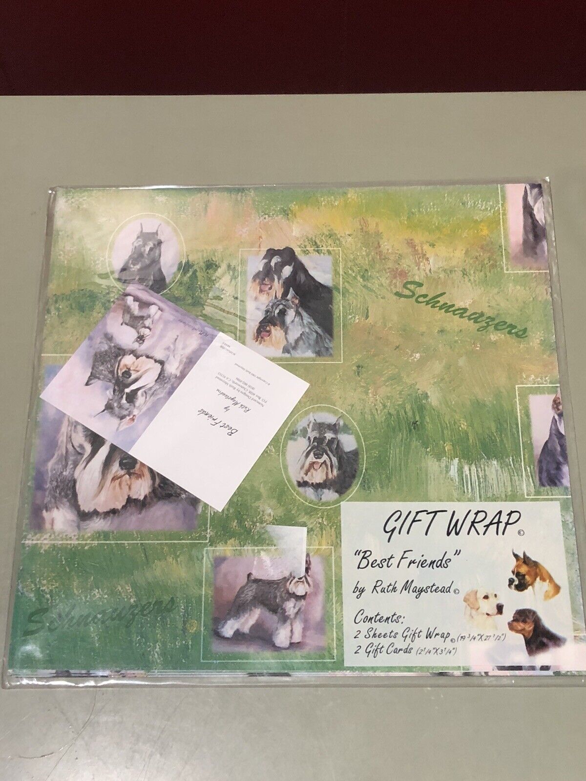 Best Friends By Ruth Maystead - Gift Wrap and Matching Cards