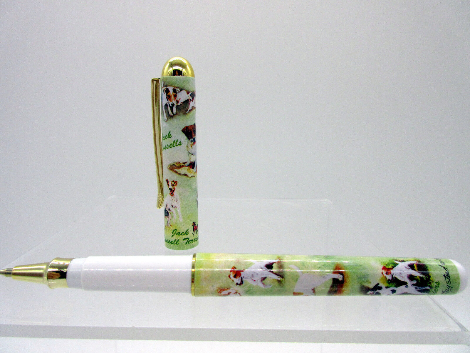 Best Friends By Ruth Maystead - Dog Roller Ink Pen by Ruth Maystead