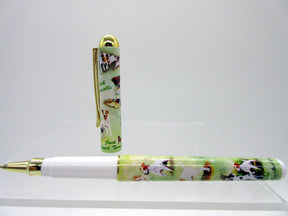 Best Friends By Ruth Maystead - Dog Roller Ink Pen by Ruth Maystead