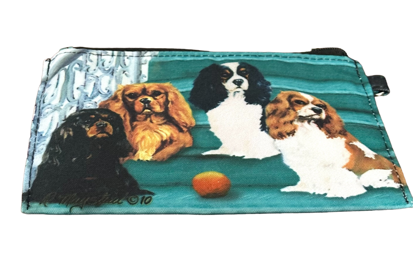Best Friends By Ruth Maystead - Dog Zippered Pouch/Purse