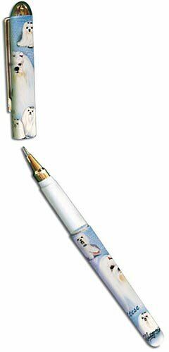 Best Friends By Ruth Maystead - Dog Roller Ink Pen by Ruth Maystead