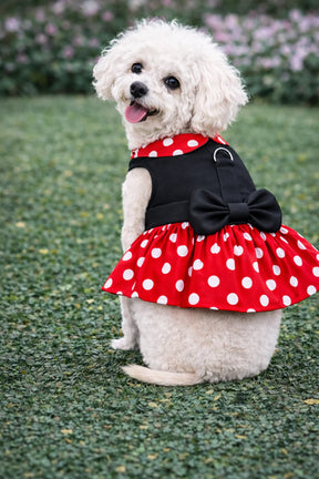 Parisian Pet - Dog Dress Minnie Red Dots