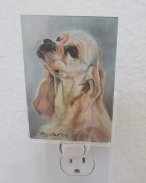 Best Friends By Ruth Maystead - Dog Night Lights by Ruth Maystead
