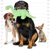 Tuffy Dog Toys - Mighty Dinosaur Brachiosaurus Plush Squeaky Dog Toy