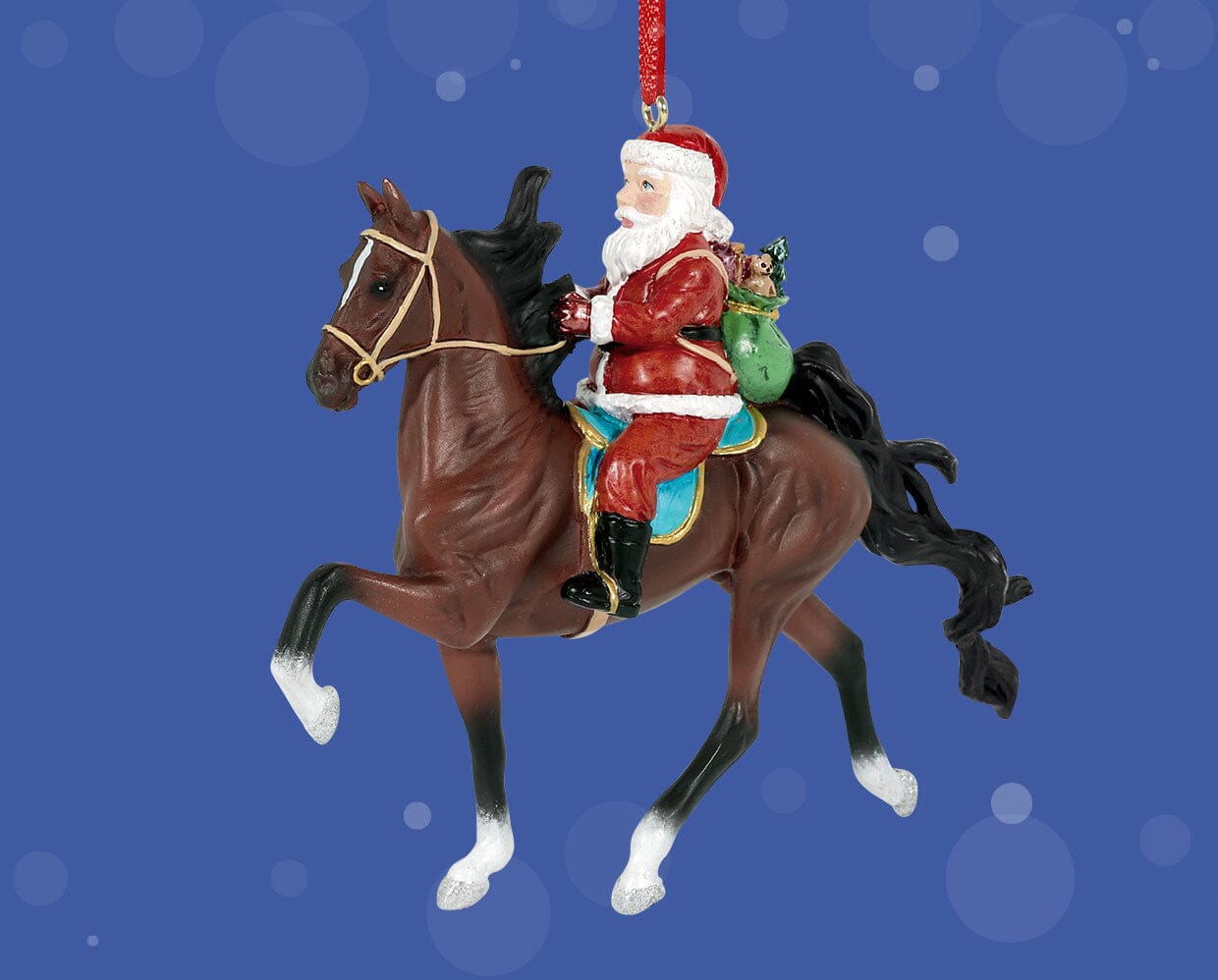 Breyer Santa Ornament 2025 Showman
