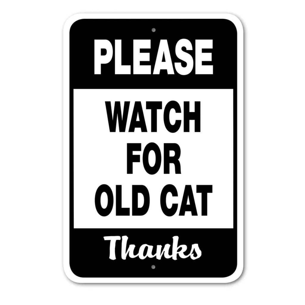 Noble Beasts - Please Watch for Old Cat Sign