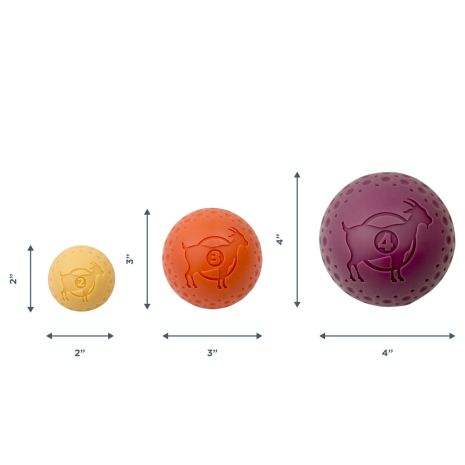 Tall Tails - Goat Sport Ball Rubber