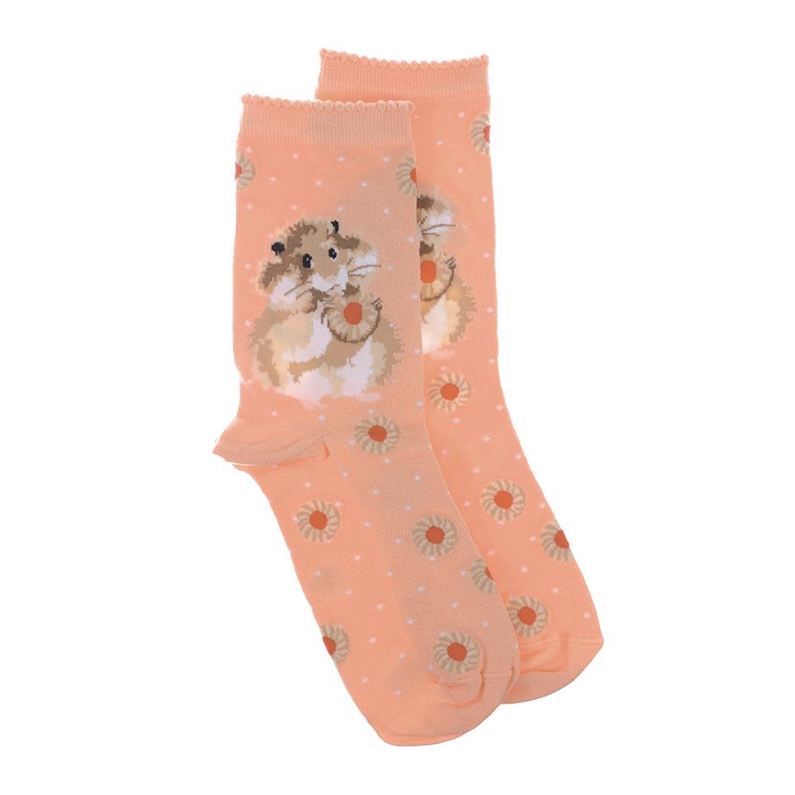 Wrendale Designs- Sock Hamster "Diet Starts Tomorrow"