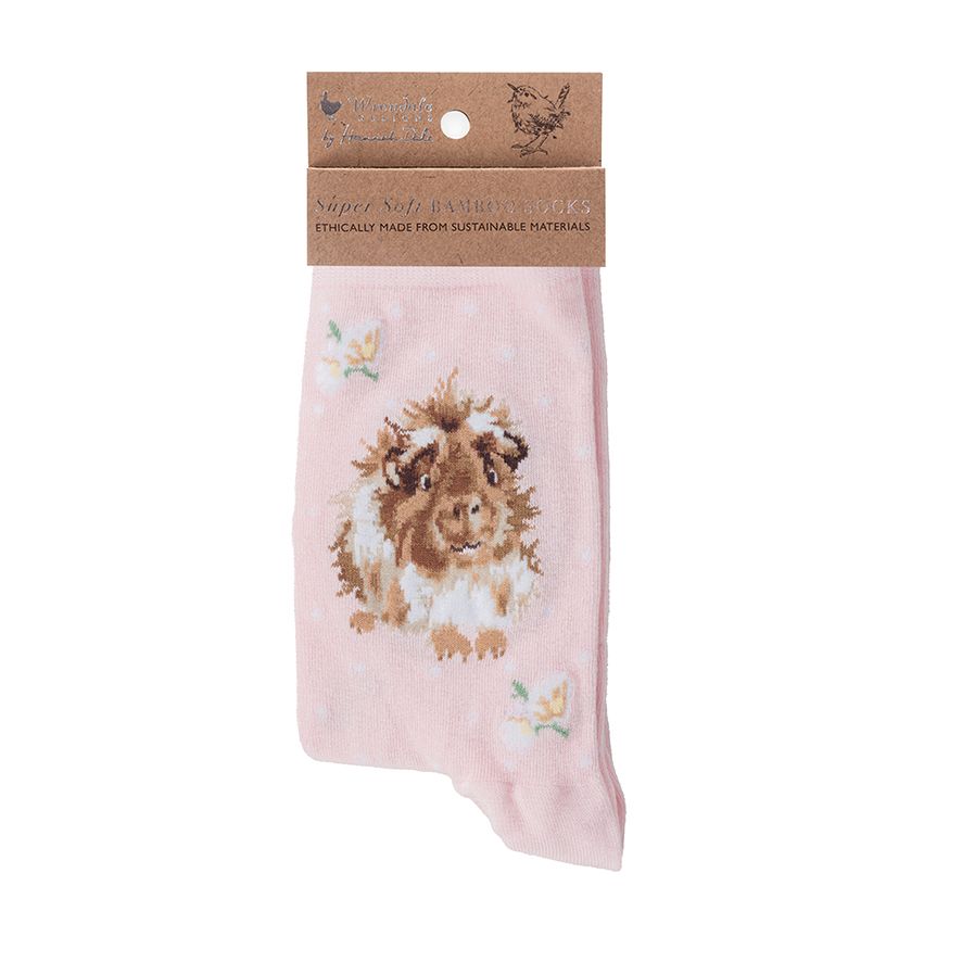Wrendale Designs- Sock Guinea Pig "Grinny Pig