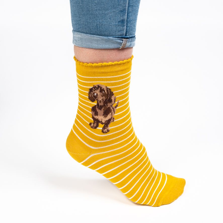 Wrendale Designs- Sock Dog "Little One"