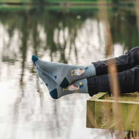 Wrendale Designs- Socks Men's "Guard Duck"