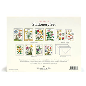 Cavallini Papers & Co - Stationery Set Floreale