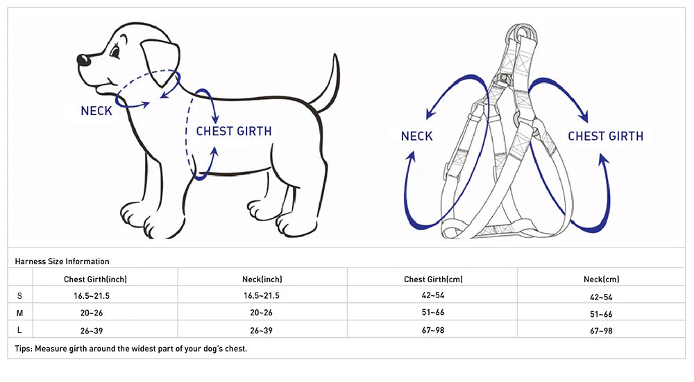 Blueberry Pet - American Flag Dog Harness