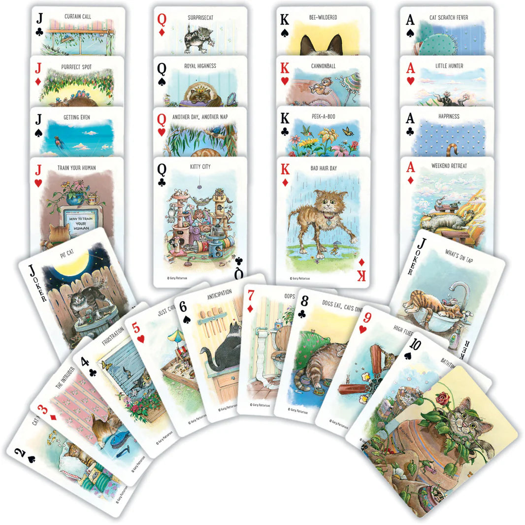 MasterPieces - Cats Playing Cards