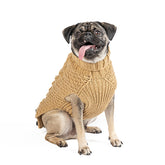 Chilly Dog - Dog Sweater Alpaca Camel