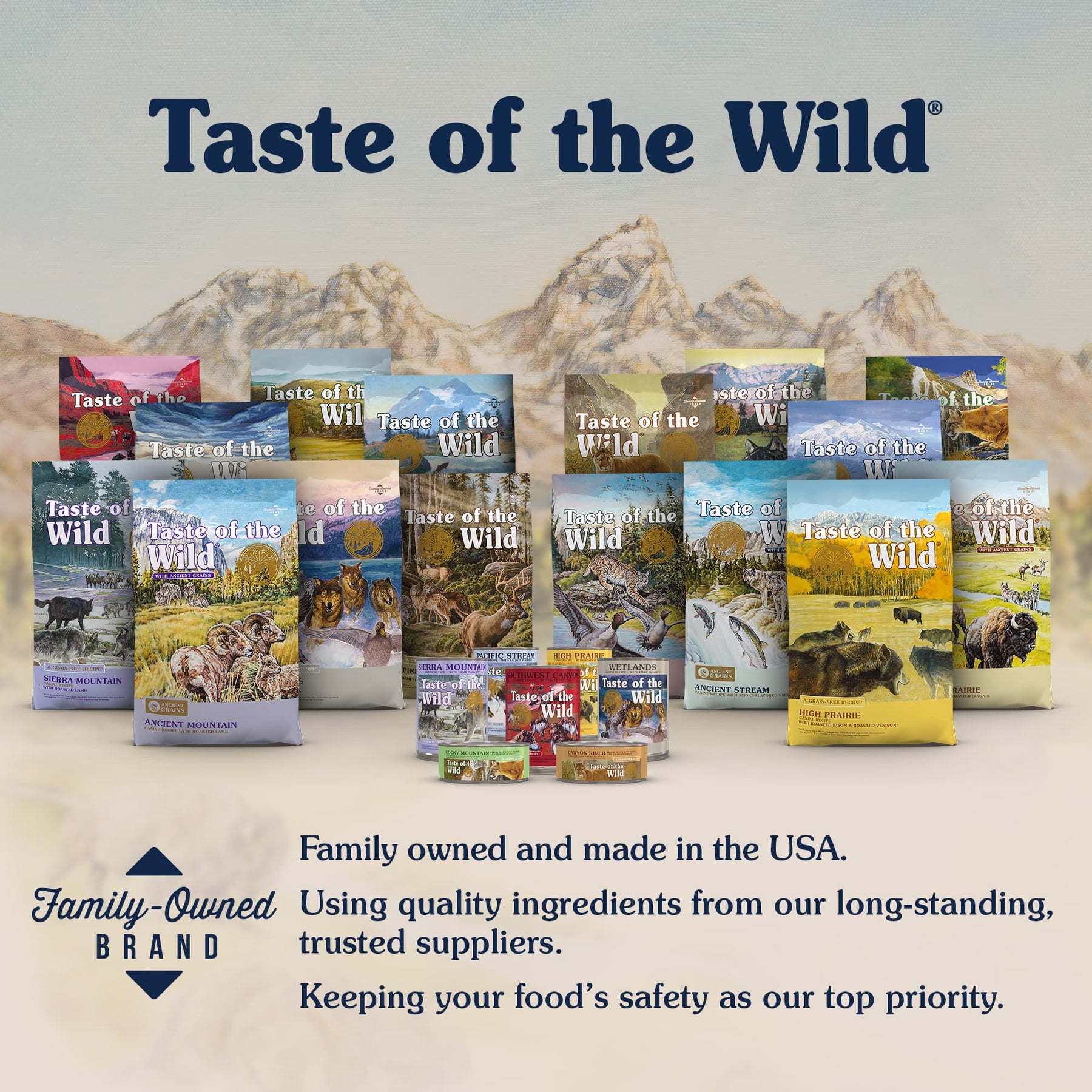 Taste of the Wild - Feline Canyon River Can Cat Food