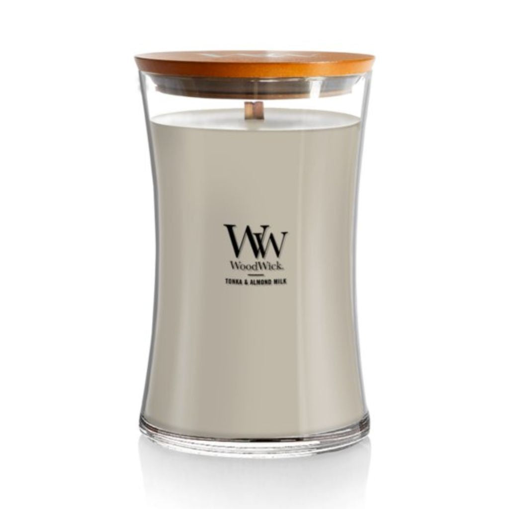 WoodWick - Tonka & Almond Milk