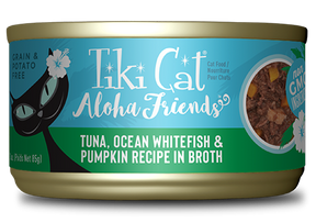 Tiki Cat Aloha Friends Tuna, Ocean Whitefish & Pumpkin - Southern Agriculture 