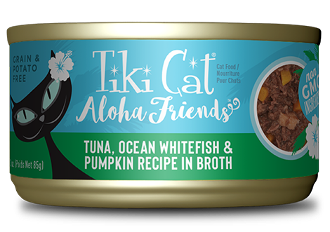 Tiki Cat Aloha Friends Tuna, Ocean Whitefish & Pumpkin - Southern Agriculture 