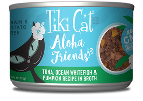 Tiki Cat Aloha Friends Tuna, Ocean Whitefish & Pumpkin - Southern Agriculture 