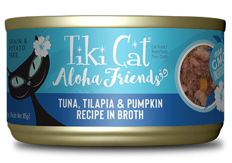 Tiki Cat Aloha Friends Tuna, Tilapia & Pumpkin - Southern Agriculture 