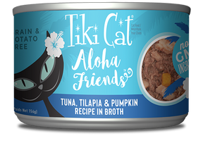Tiki Cat Aloha Friends Tuna, Tilapia & Pumpkin - Southern Agriculture 