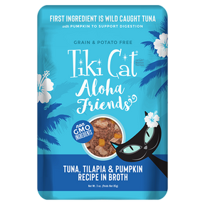 Tiki Cat Aloha Friends Tuna, Tilapia & Pumpkin - Southern Agriculture 