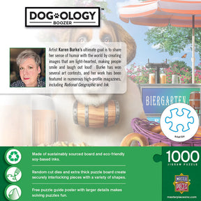 MasterPieces - Boozer by Dogology - 1000 Piece Jigsaw Puzzle