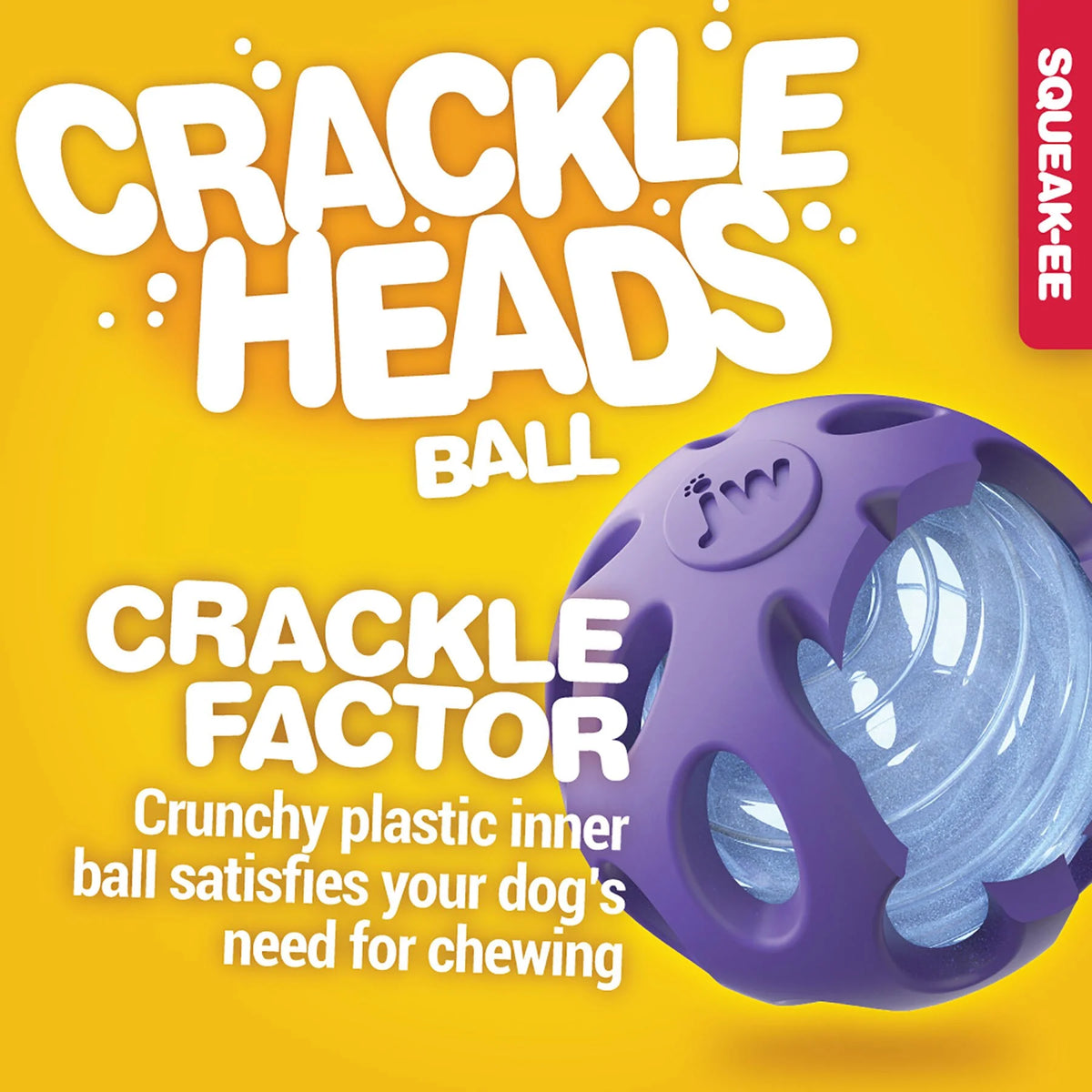 Petmate - Crackle Heads Ball - Southern Agriculture 