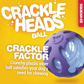 Petmate - Crackle Heads Ball - Southern Agriculture 