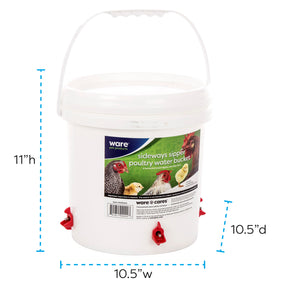 Ware Manufacturing- Sideways Sipper Poultry Water 2.5 gallons